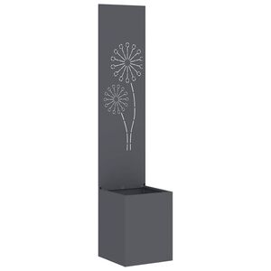vidaXL Garten Sichtschutz-Leinwand Anthrazit 32 x 150 cm