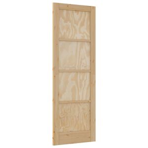 vidaXL Interior T&uuml;r Natur 73,5 x 211 cm Sperrholz