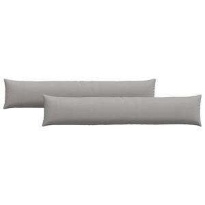vidaXL Sofakissen 2 pcs Wolkengrau 200 x 40 cm Stoff