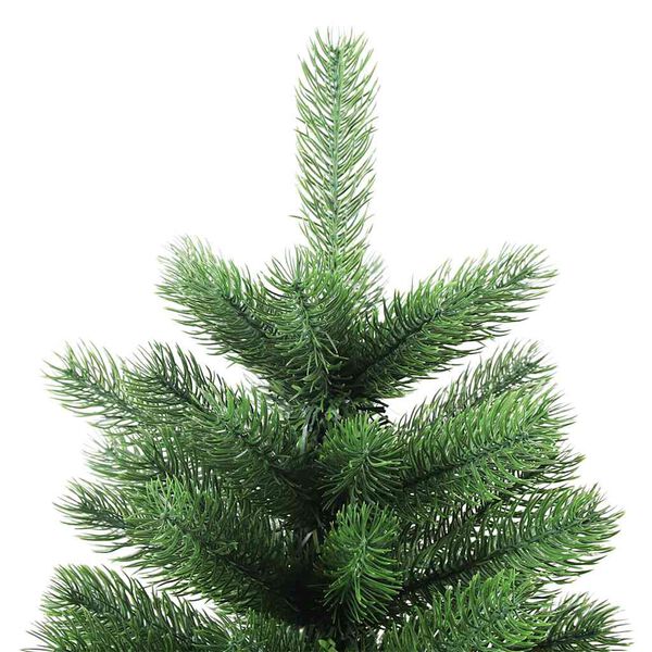 vidaXL K&uuml;nstlicher Weihnachtsbaum Naturgetreue Nadeln 90 cm Gr&uuml;n