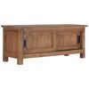 vidaXL TV-Schrank 90&times;30&times;35 cm Massivholz Teak