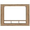 vidaXL TV-Schr&auml;nk Artisan-Eiche 152 x 22 x 113 cm Holzwerkstoff