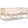 vidaXL Tagesbett ohne Matratze 90x200 cm Massivholz Kiefer