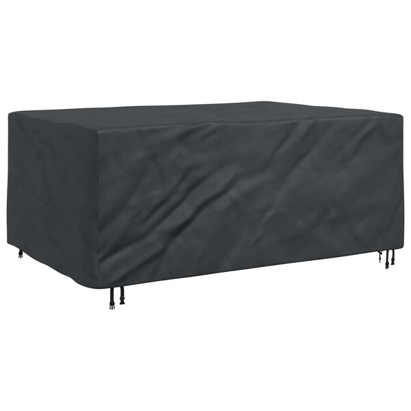 vidaXL M&ouml;belbezug Uni Schwarz 230 x 165 x 80 cm 210D