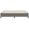 vidaXL Boxspringbett Hellgrau 200 x 200 cm Samt