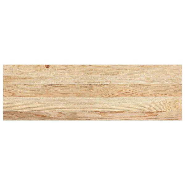 vidaXL Treppenstufen 8 Stk. Unbehandelt 80x25x2 cm Massivholz Eiche