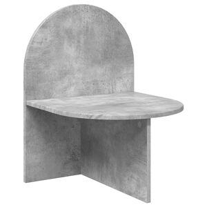 vidaXL Nachttisch Betongrau 48 x 49 x 65 cm Holzwerkstoff