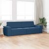 vidaXL Schlafsofa Marineblau 245 x 78 x 77 cm Stoff
