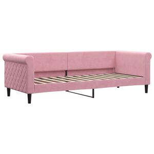 vidaXL Tagesbett Rosa 80x200 cm Samt