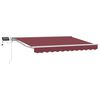 vidaXL Manueller Markisenrahmen mit LEDs 3 x 2,5 m
