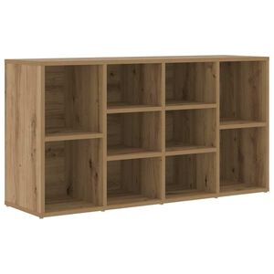 vidaXL Schuhbank Artisan-Eiche 103 x 30 x 54,5 cm Holzwerkstoff