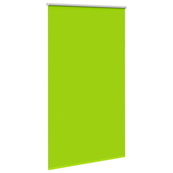 vidaXL Verdunkelungsrollo Gr&uuml;n 125x210cm Stoffbreite 121,6cm Polyester