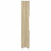 vidaXL Badschrank Sonoma-Eiche 30,5x30x179 cm Holzwerkstoff