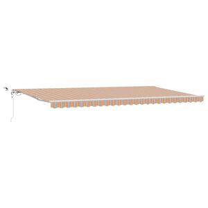 vidaXL Markisenstoff Mehrfarbig 600 x 350 cm Polyester