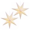 vidaXL Weihnachtsbeleuchtung RAAHE 2 stk. 10 LEDs Warmes Wei&szlig;