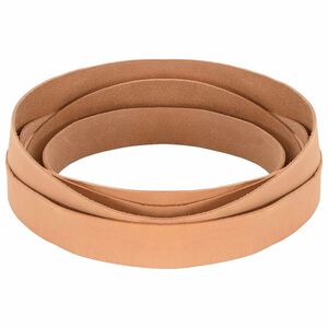 vidaXL Lederriemen Hellbraun 200 x 3,5 cm Leder
