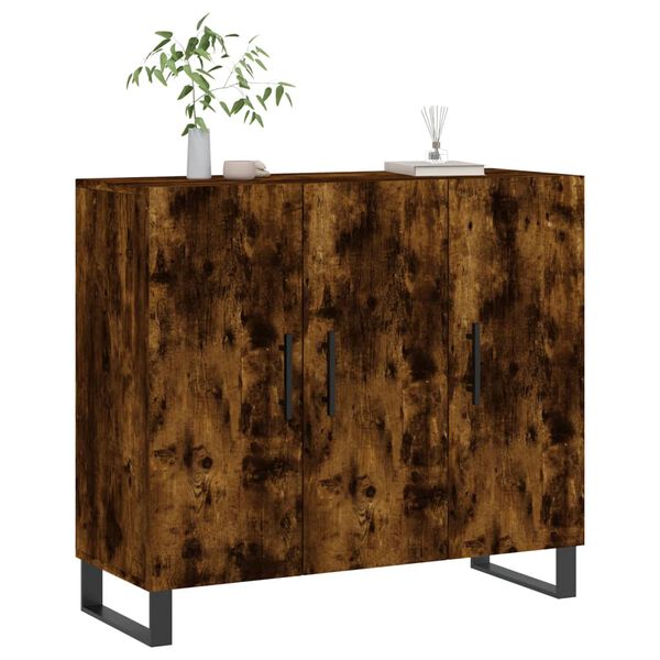 vidaXL Sideboard R&auml;uchereiche 90x34x80 cm Holzwerkstoff