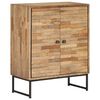 vidaXL Sideboard Recyceltes Teakholz 60x30x75 cm