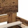 vidaXL Bettrahmen mit Kopfteil Altholz 160 x 200 cm Holzwerkstoff