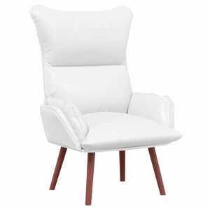vidaXL Sessel Wei&szlig; 69 x 74 x 93 cm Kunstleder