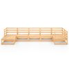 vidaXL 7-tlg. Garten-Lounge-Set Massivholz Kiefer