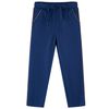 vidaXL Kinderhose mit Kordelzug Marineblau 104