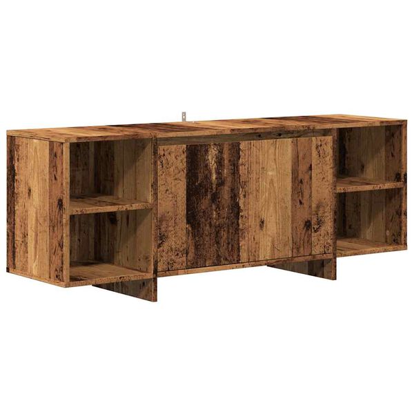 vidaXL TV-Schrank Altholz-Optik 130x35x50 cm Holzwerkstoff