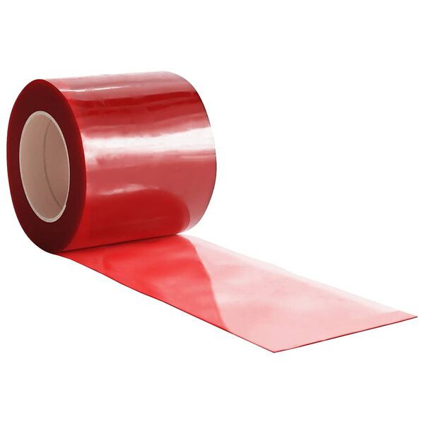 vidaXL T&uuml;rvorhang Rot 200x1,6 mm 25 m PVC