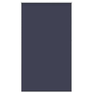 vidaXL Verdunkelungsrollo Marineblau 130x210 cm Stoffbreite 126,6 cm