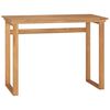 vidaXL Schreibtisch 100x45x75 cm Massivholz Teak