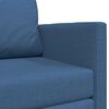 vidaXL Schlafsofa 110cm Blau Stoff