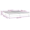 vidaXL Boxspringbettgestell Blau 160x200 cm Stoff