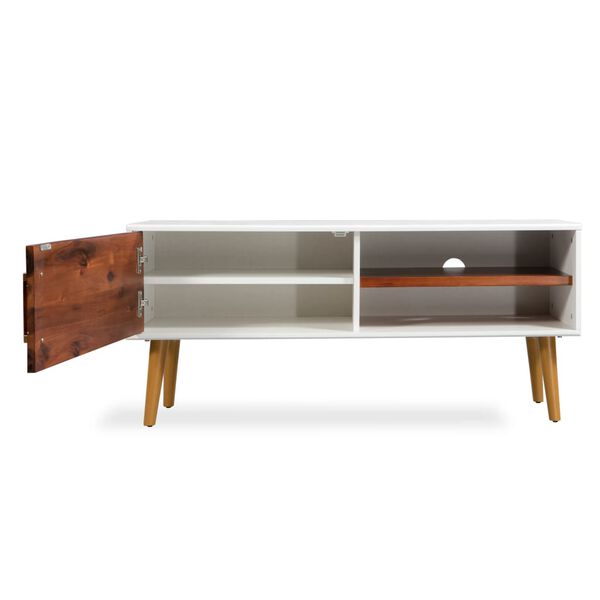 vidaXL TV-Schrank Massivholz Akazie 120x35x45 cm
