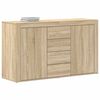 vidaXL Sideboard Sonoma-Eiche 120 x 36 x 69 cm Holzwerkstoff