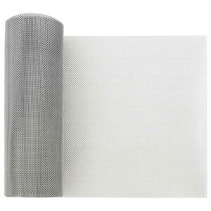 vidaXL Drahtgeflecht 20 x 500 cm 18 Mesh Edelstahl 304 Silber
