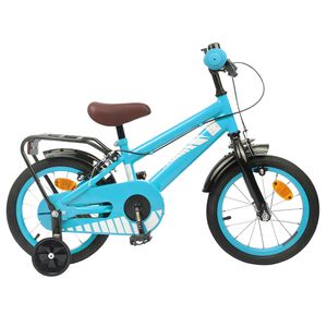 vidaXL Kinderfahrrad 12 Zoll f&uuml;r 2-4 Jahre alt Himmelblau