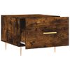 vidaXL Couchtisch R&auml;uchereiche 50x50x40 cm Holzwerkstoff