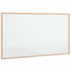vidaXL Magnetisches Whiteboard mit Rahmen aus massivem Kiefernholz 100 x 55 cm