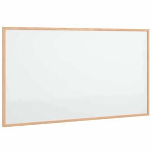 vidaXL Magnetisches Whiteboard mit Rahmen aus massivem Kiefernholz 100 x 55 cm