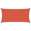 vidaXL Sonnensegel 160 g/m&sup2; Terrakottarot 4x7 m HDPE