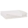 vidaXL Gewichtsdecke Wei&szlig; 137 x 200 cm 6 kg 100% Baumwolle 205T