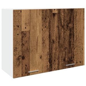 vidaXL H&auml;ngeschrank Lyon Altholz-Optik 80x31x60 cm Holzwerkstoff