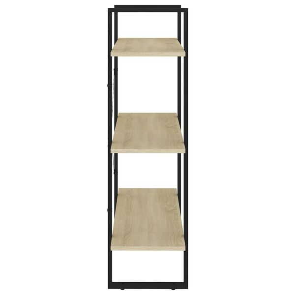 vidaXL B&uuml;cherregal Sonoma-Eiche 80x30x105 cm Holzwerkstoff