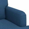 vidaXL Sofa Blau 144 x 80 x 85 cm Stoff