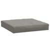 vidaXL Palettenkissen Melange Dunkelgrau 60x60x9,5 cm Stoff