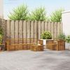vidaXL Sofagarnituren 7 pcs Natur Massivholz Akazie