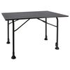 Travellife Campingtisch Klappbar Barletta Ultra 100 Schwarz 100x68x94