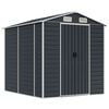 vidaXL Ger&auml;tehaus Anthrazit 191x215x198 cm Verzinkter Stahl