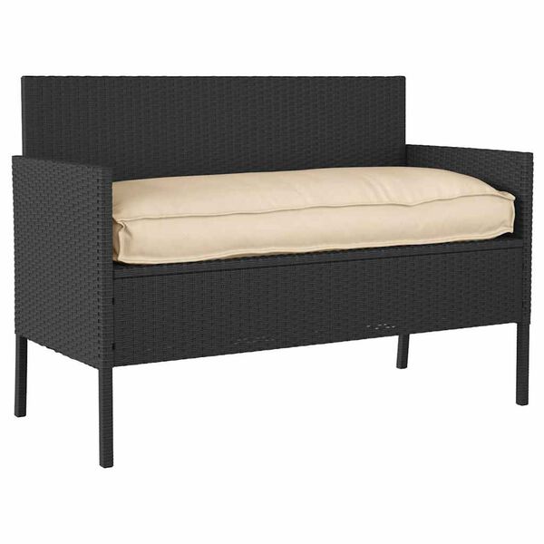 vidaXL Kissen Beige 120 x 50 x 12 cm Oxford-Stoff