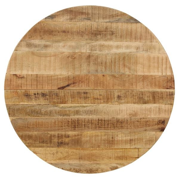 vidaXL Esstisch Raues Massives Mangoholz und Stahl 120x77 cm